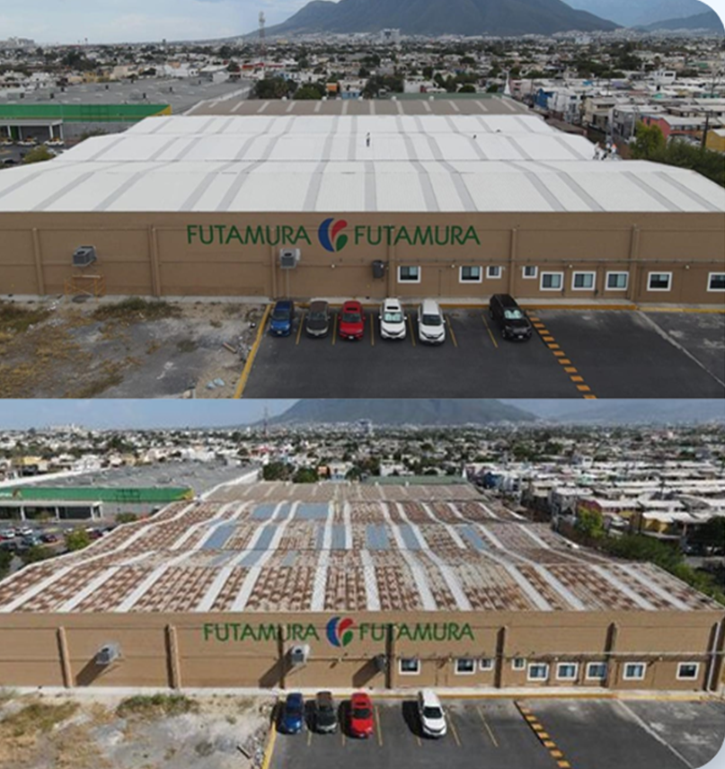 bodega impearmibilizada antes y despues
